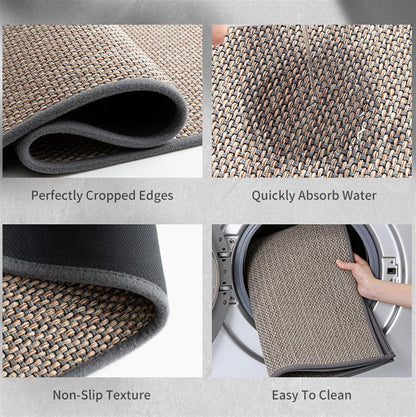 BowLift | Woven Indoor Door Mats | Machine Washable. Non-Slip & Ideal for Home Decor and High-Traffic Areas