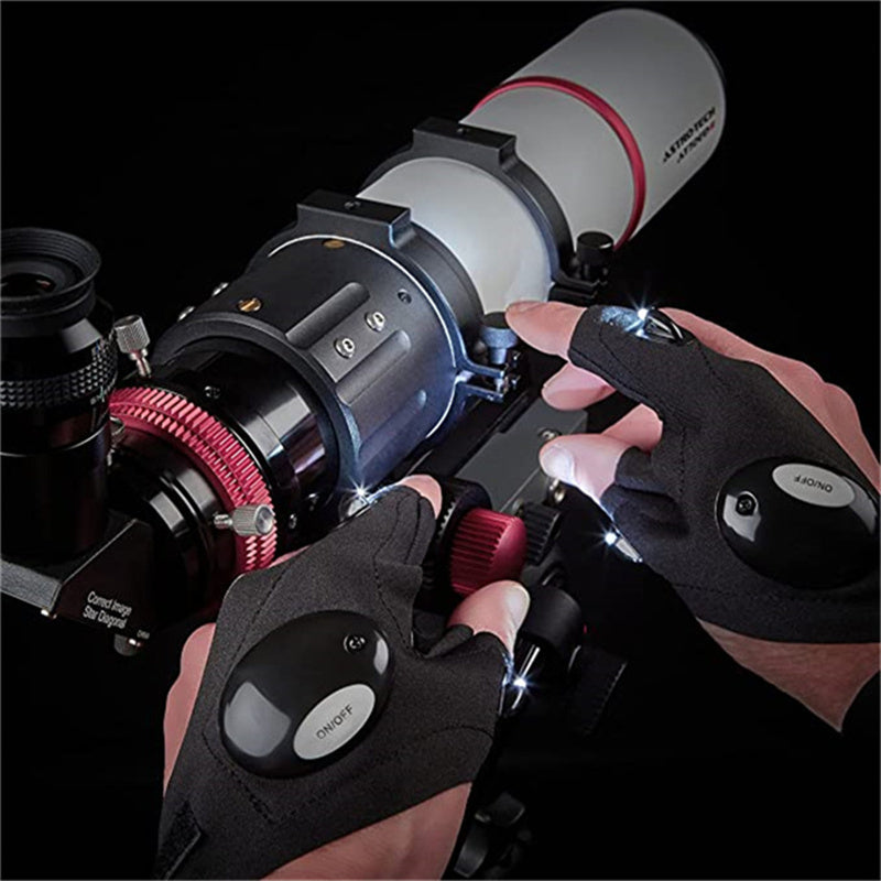 Comfortable LED gloves with waterproof lights | Karnz