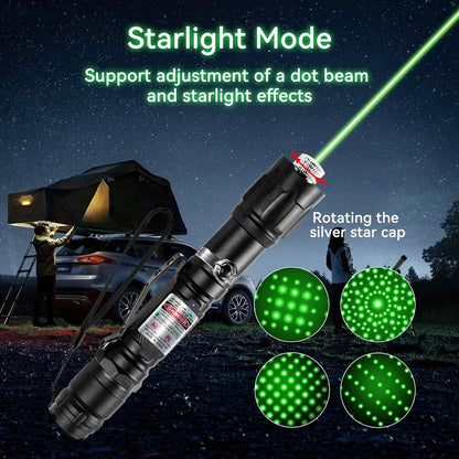 BowLift | Flashlight Rechargeable Green Outdoor LED Torch