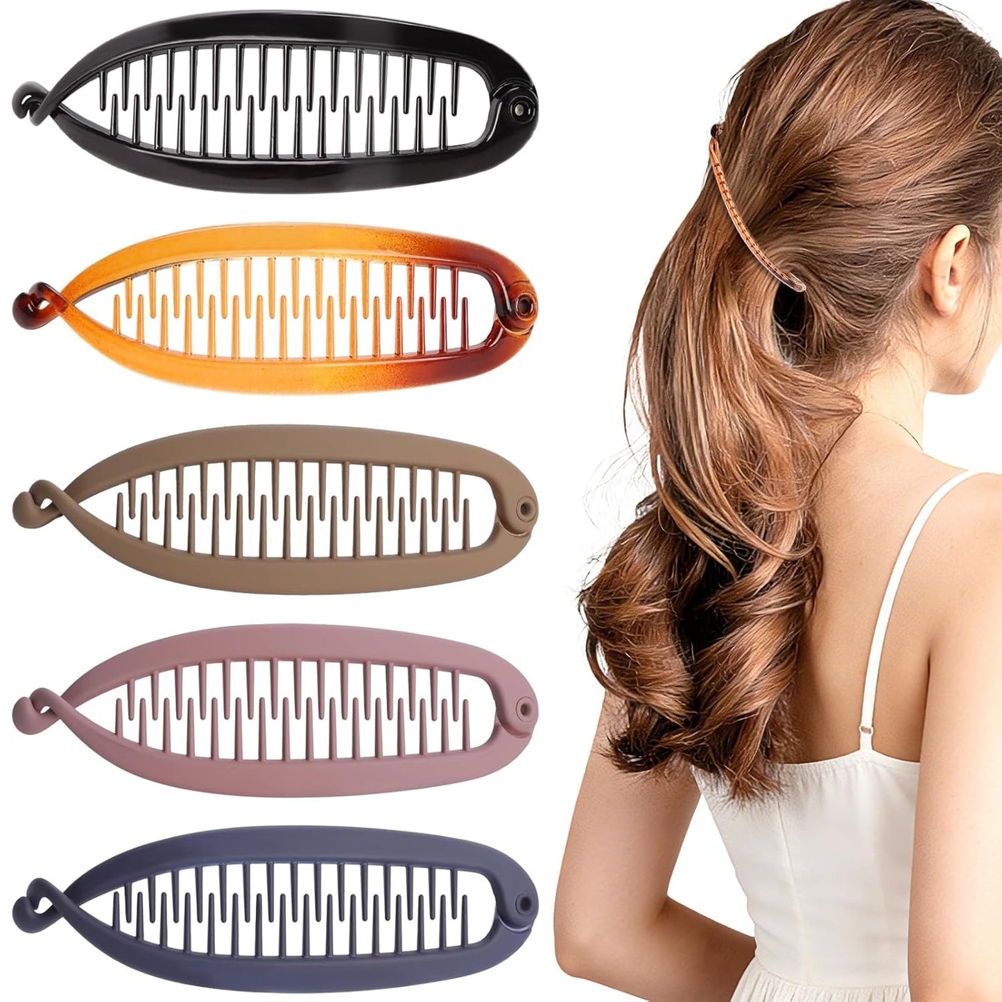 Gentle volumizing banana clip Karnz