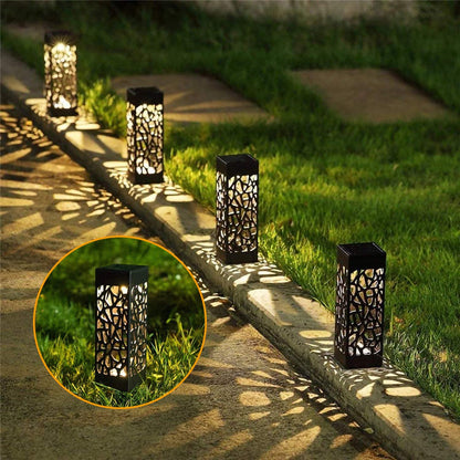 12X Solar Lights LED Path Lights Garden Lighting | Bowlift