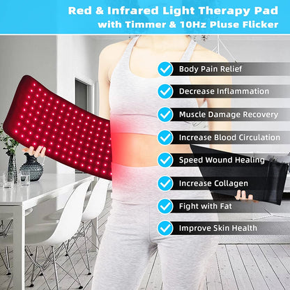 Skanto | Red Light Therapy Belt - Medical Grade Pain Relief for Back and Muscles