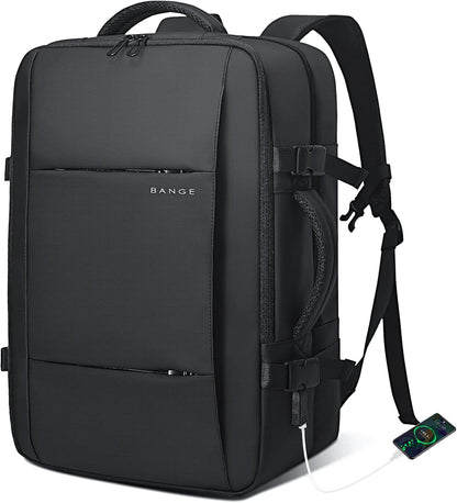 Expandable 26–45L Waterproof Travel Backpack with Laptop Sleeve & Duffle Carry | Bowlift