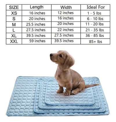 Skanto | Pet Cooling Mat with Non-Toxic Self-Cooling Gel