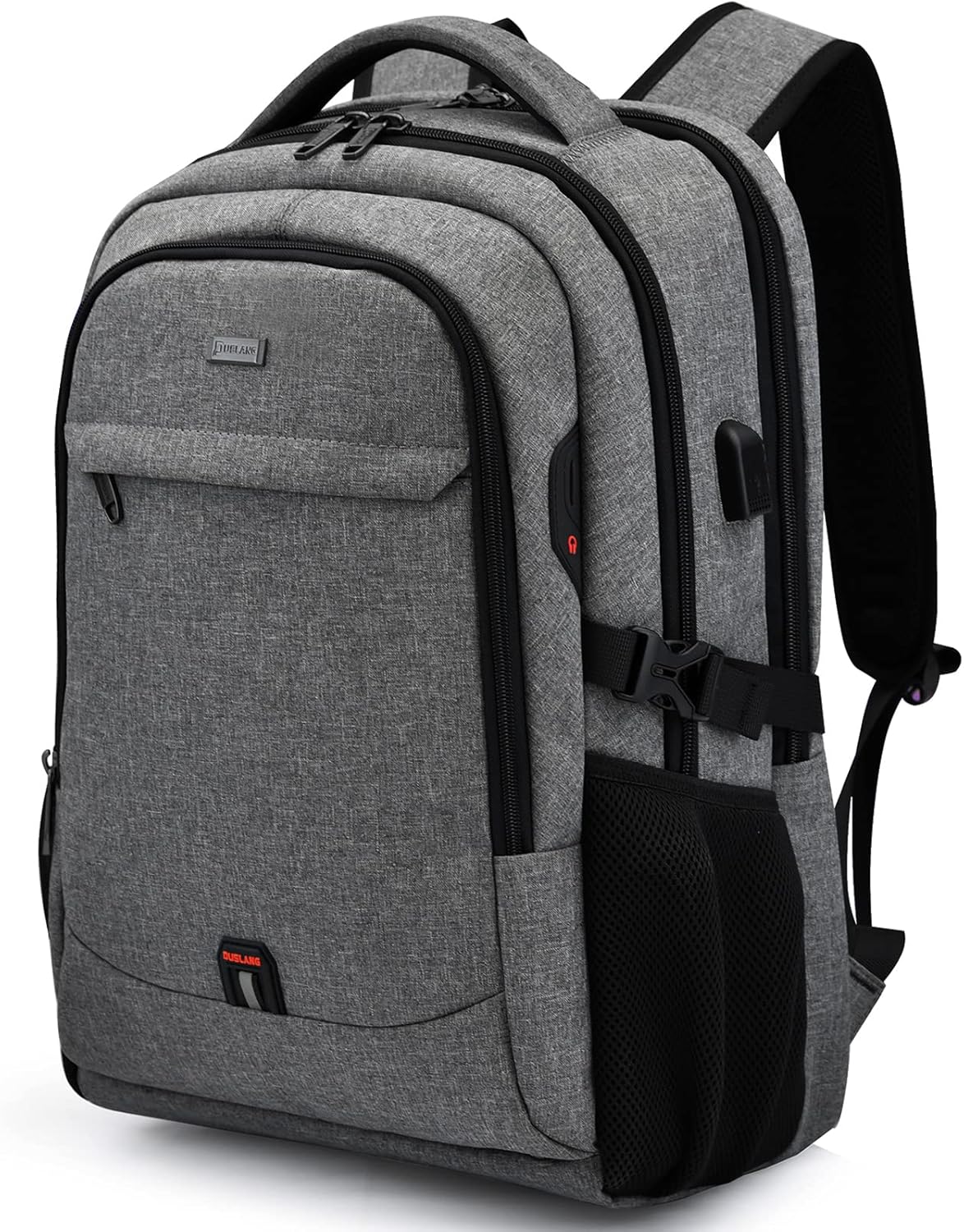 Water-Resistant Travel Laptop Backpack with USB Port & Organised Storage | Bowlift
