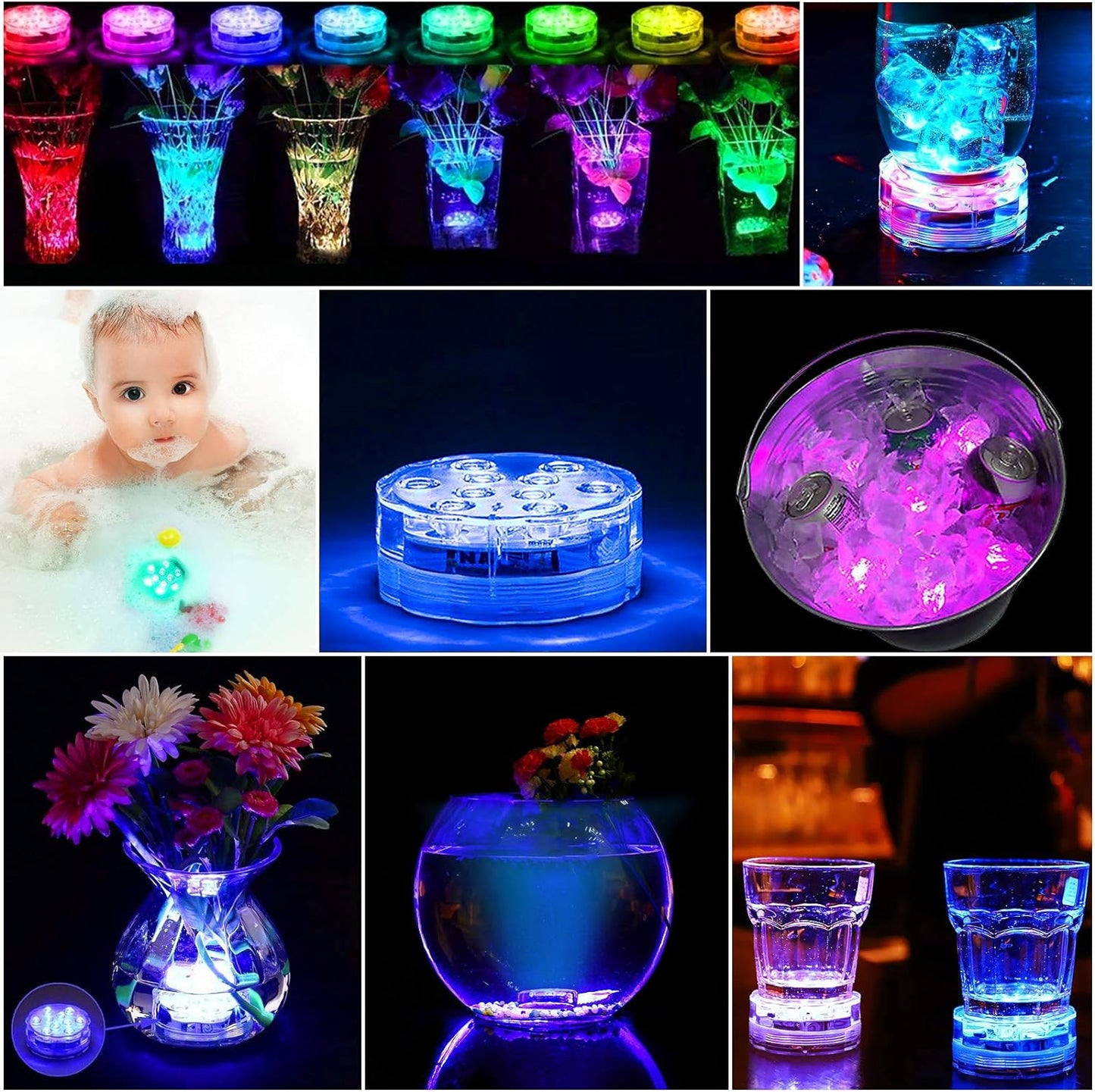 BowLift | Underwater pool lighting with 10 LEDs