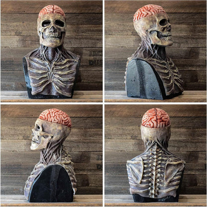 BowLift | Halloween Skull Mask with Brain Detail