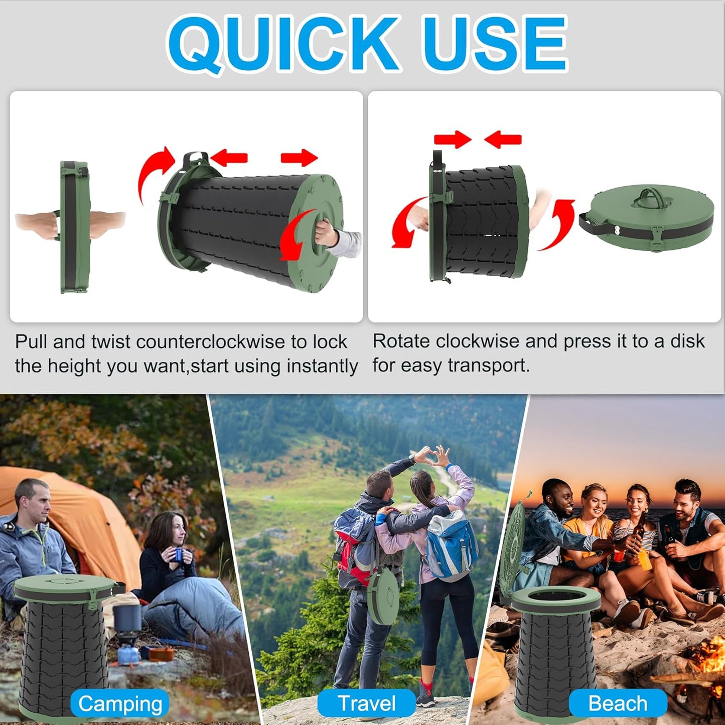 BowLift | Portable Toilet with Adjustable Height – CampMate