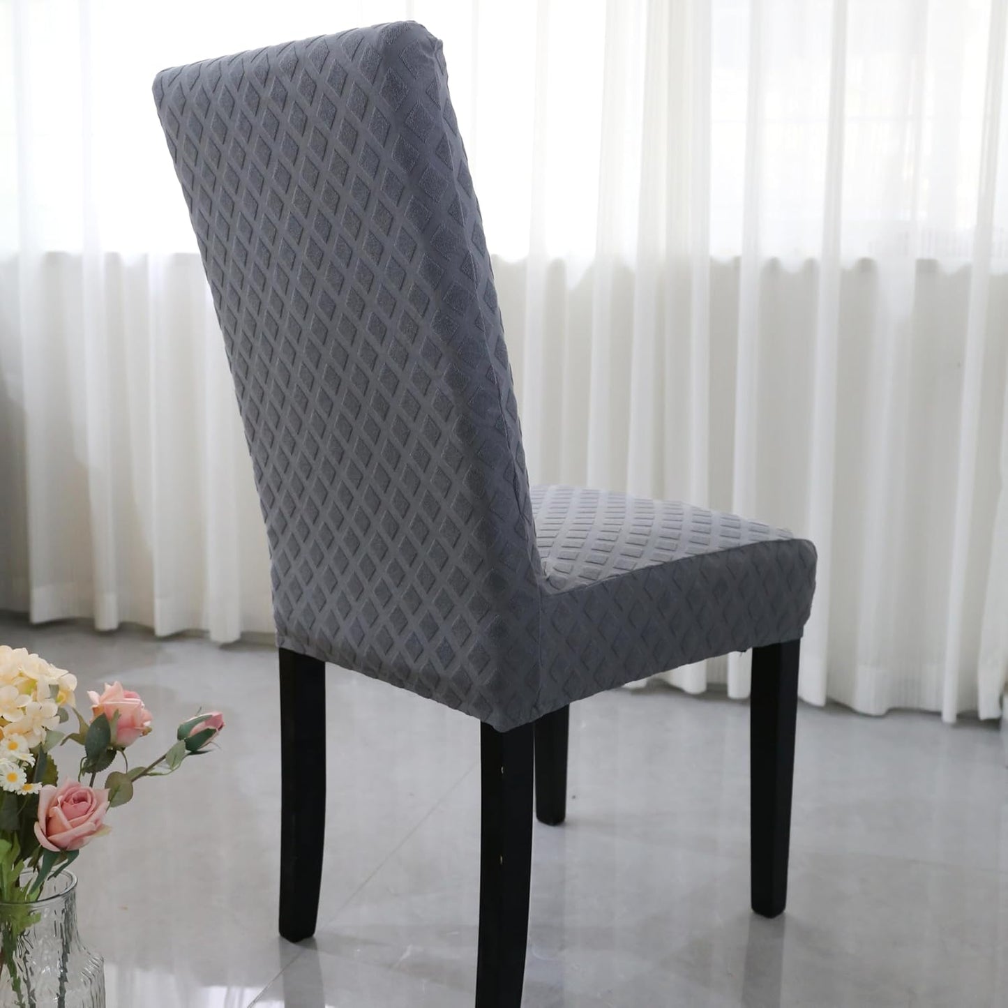 Skanto | Stretch Dining Chair Cover Set – ChairGuard