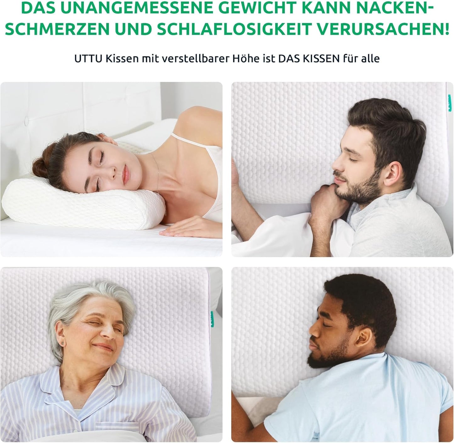 Skanto | Ergonomic Orthopedic Neck Pillow