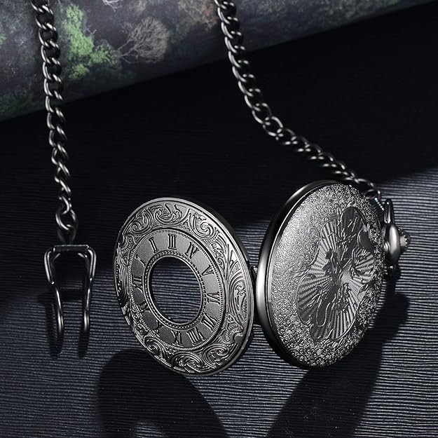 Classic Retro Pocket Watch for Men Skanto
