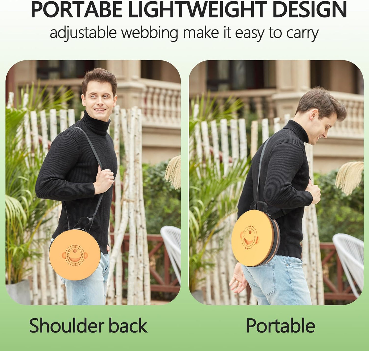 BowLift | Collapsible Stool with Cushion – SitMax
