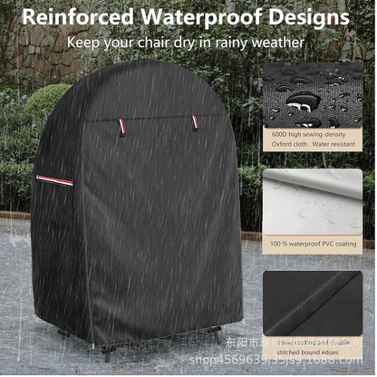 BowLift | Waterproof Egg Chair Cover with Double Zipper – Solara