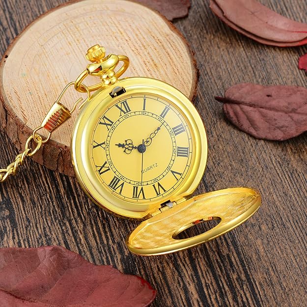 Classic Retro Pocket Watch for Men Skanto