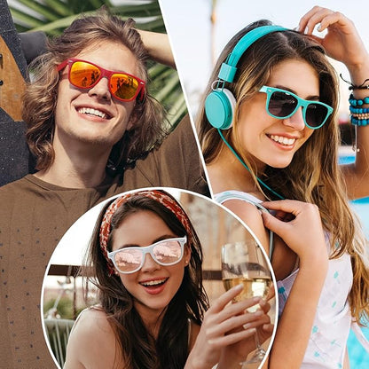 Classic 80's Retro Polarized Sunglasses - Jamie | Bowlift