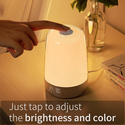 Skanto | Aurora Wake-Up Light | Sunrise & Sunset | USB-C Rechargeable