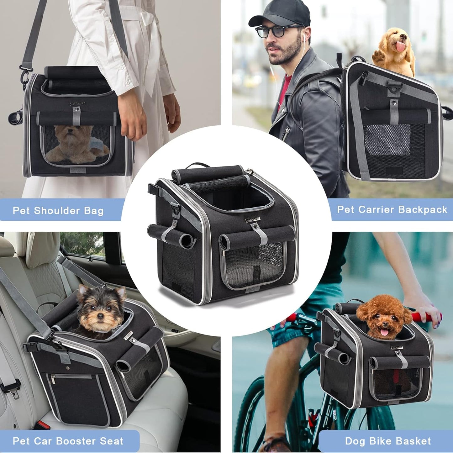 Skanto | Max – Cat and Dog Bike Basket