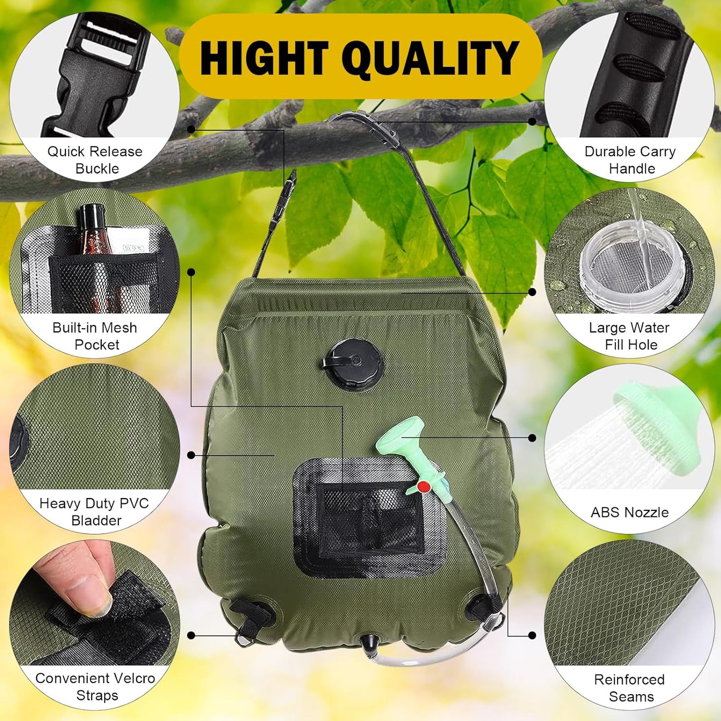 Skanto | Solar Shower Bag