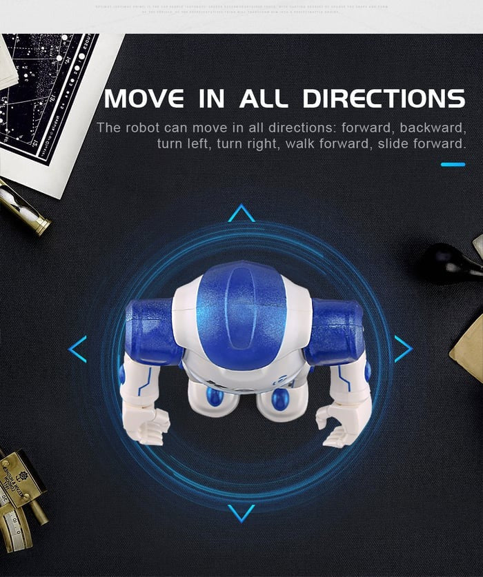 Smart Robot Toy for Kids | ThinkBot Interactive Learning Robot | Gesture Control | Dances and Speaks | Rechargeable