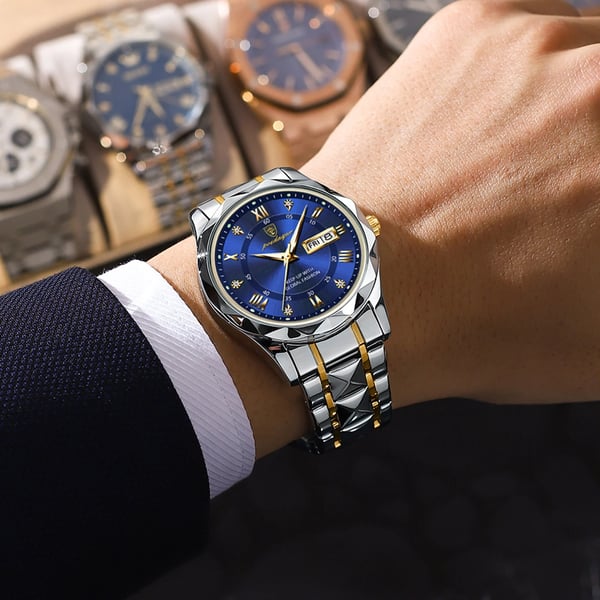 Skanto | 2023 Christmas Campaign Hot Sale Waterproof Top Brand Luxury Men's Watch with Luminescence