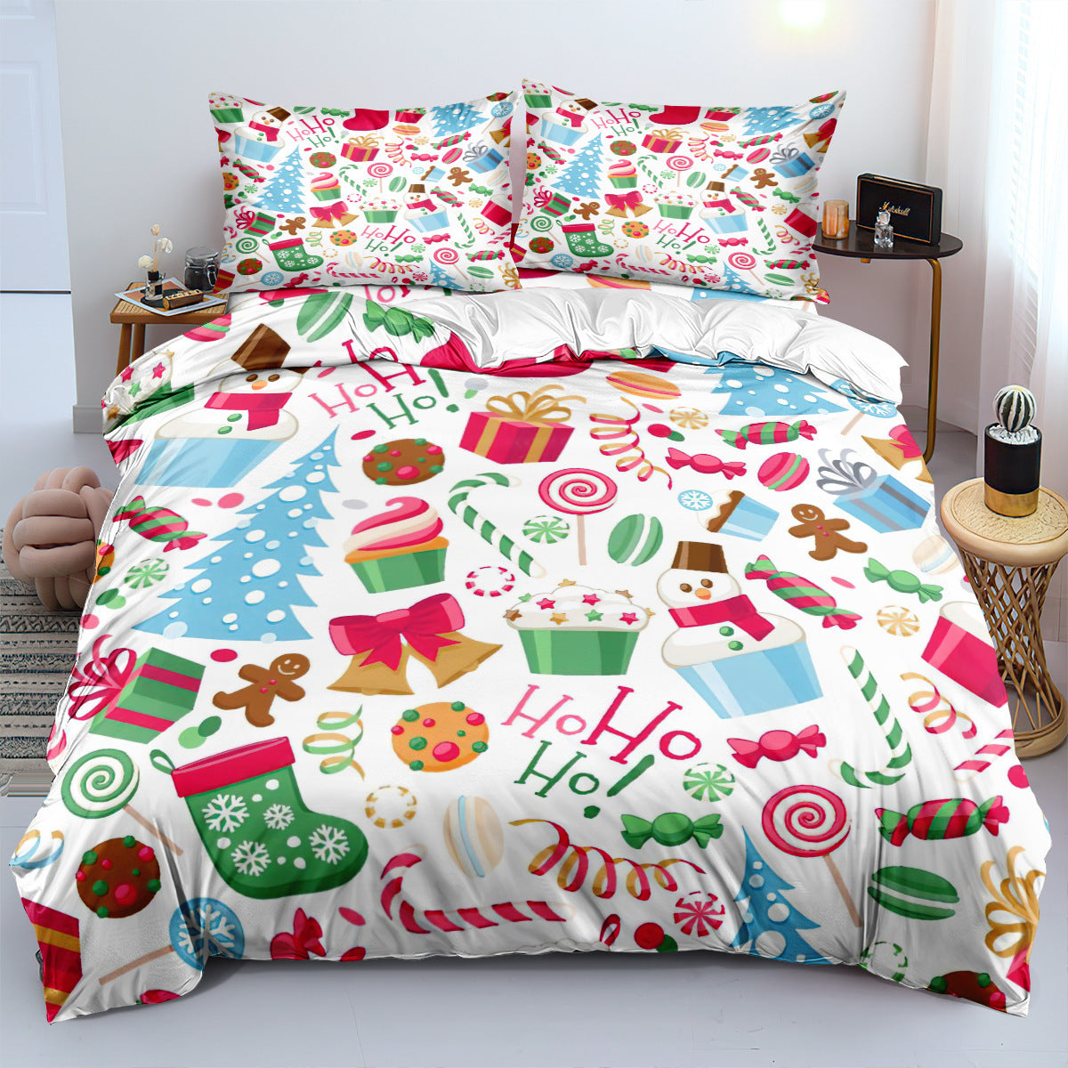 Skanto | Skanto Christmas Series Duvet Three-Piece Set
