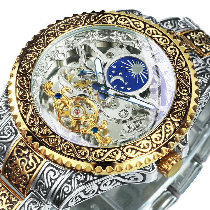 BowLift | Vintage Moon Automatic Tourbillon Watch