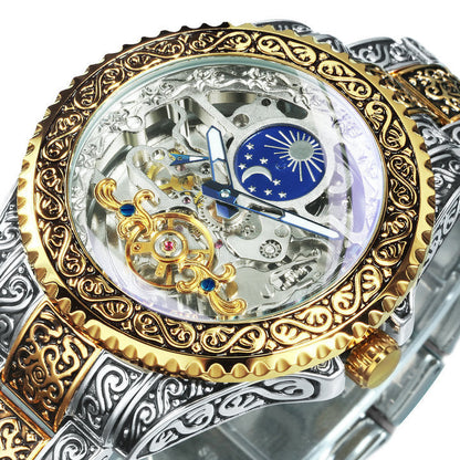 BowLift | Vintage Moon Automatic Tourbillon Watch