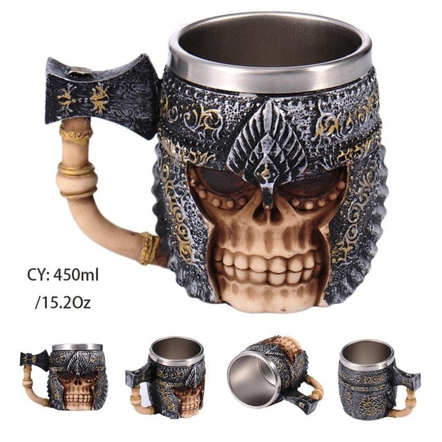 Skanto | Fantasy Adventure Resin / Stainless Steel Mug