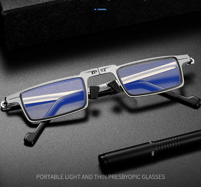 Skanto | Ultra Light Titan Material Screwless Foldable Reading Glasses