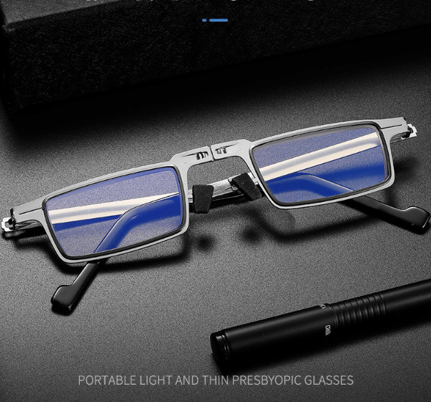 Skanto | Ultra Light Titan Material Screwless Foldable Reading Glasses