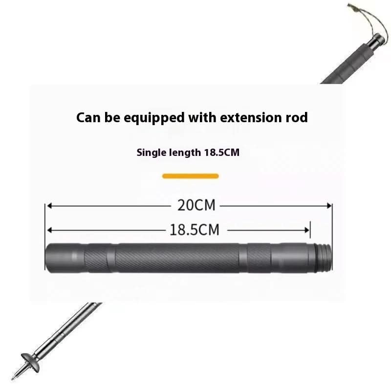 BowLift | Tactical hiking pole with multi-tool function for outdoor & emergencies