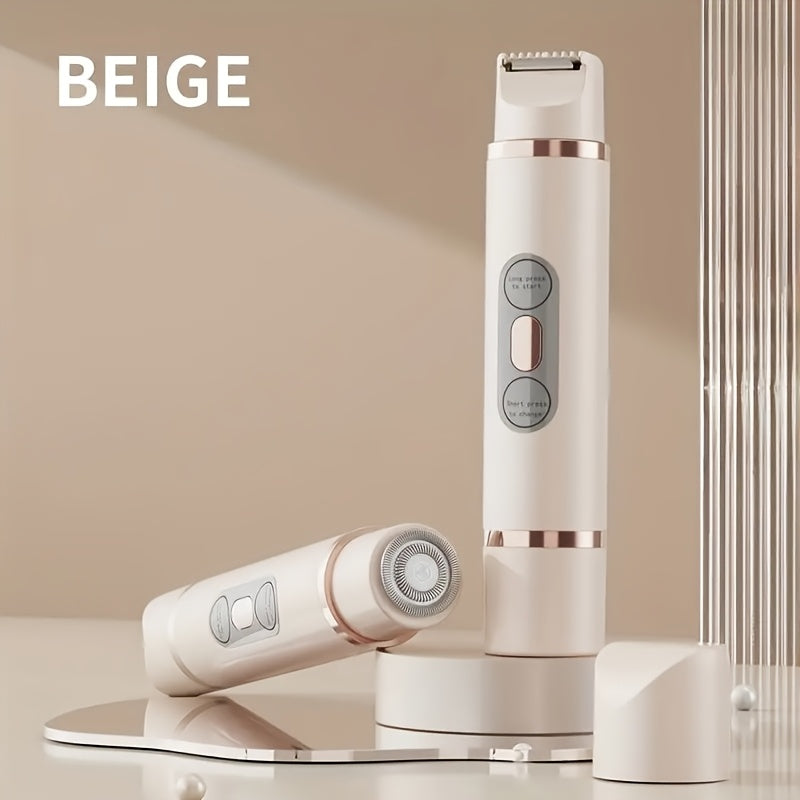 Skanto | PureSilk | Wireless Women's Trimmer – Gentle Hair Removal for Face and Body