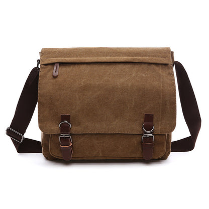 Skanto | Carlos – Robust Men's Bag for Daily Use | Durable Canvas Crossbody Bag