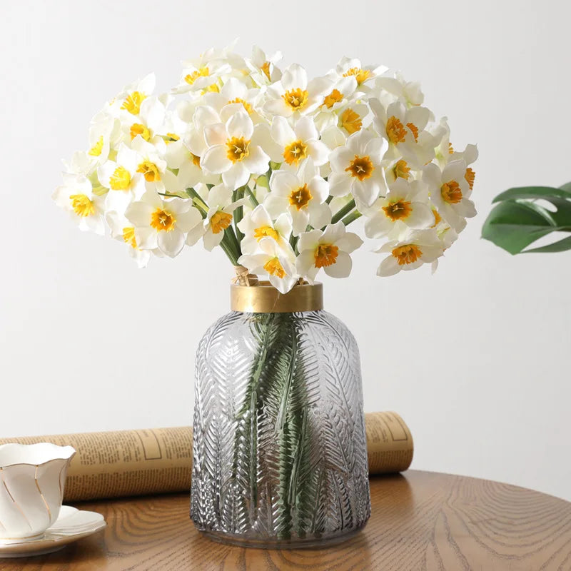 BowLift | 6-Piece Artificial Narcissus Flower Bouquet