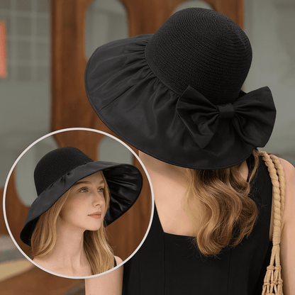 BowLift | Stylish sun hat with wide brim for UV protection