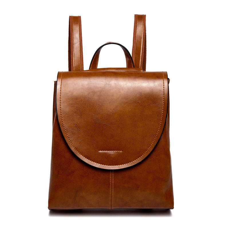Skanto | Trendy Leather Backpack for Women - Stylish, Versatile, and Sustainable