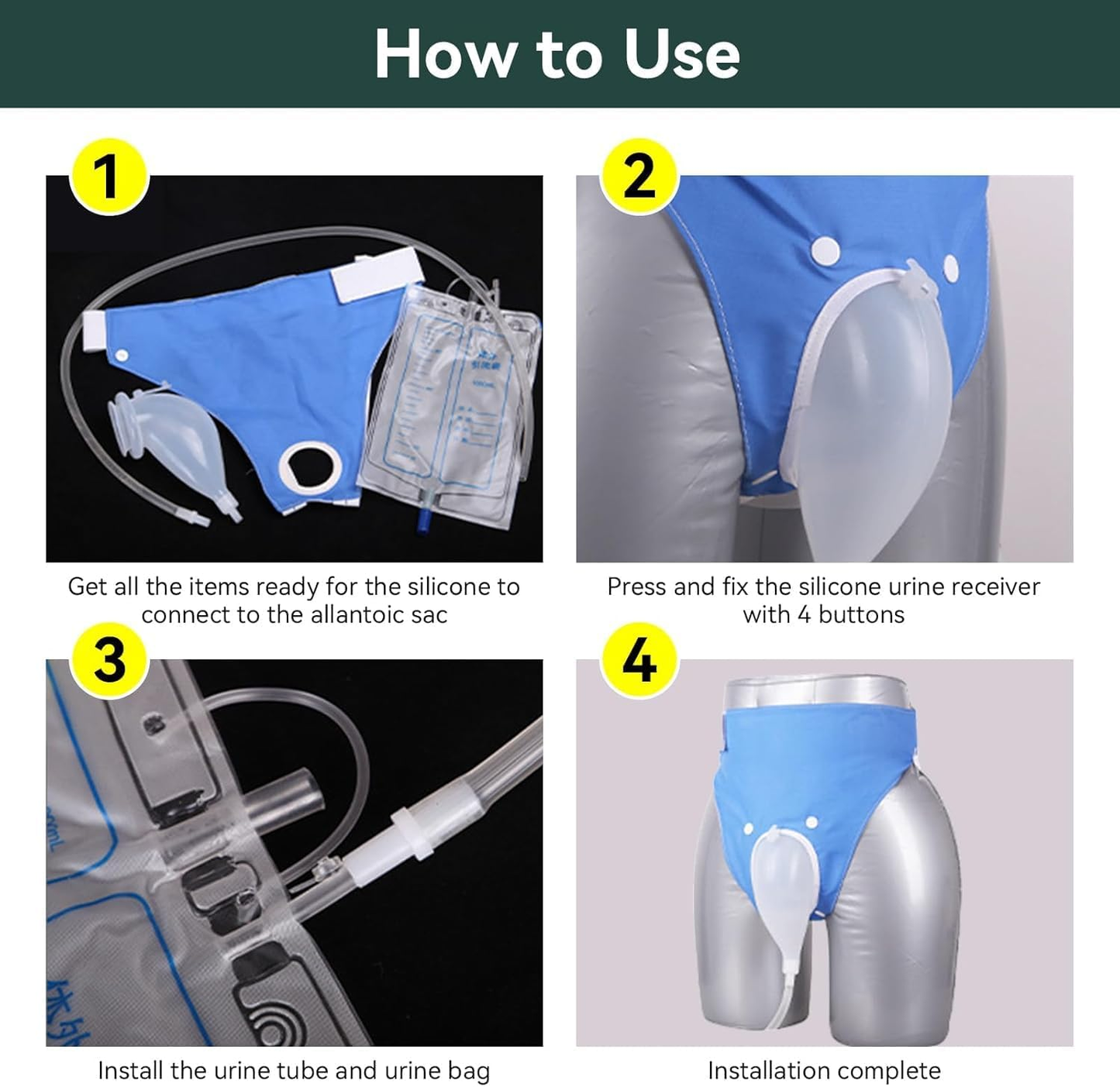 Skanto | Medical Grade Portable Reusable Urine Drainage Bag