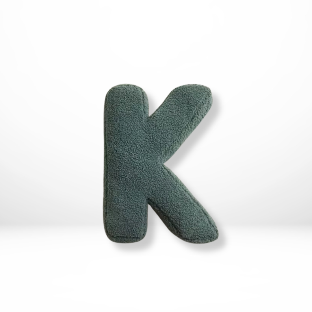 BowLift | Velvet Alphabet Decorative Cushion With Letters A To Z