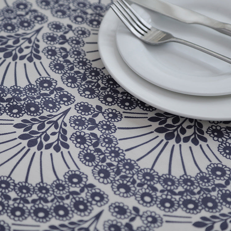 Elegant Floral Tablecloth