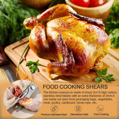 BowLift | ChefSecret – 5-in-1 multifunctional kitchen scissors for easy cutting