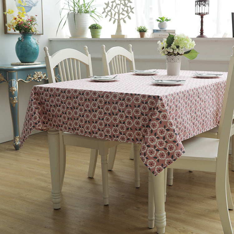 Elegant Floral Tablecloth