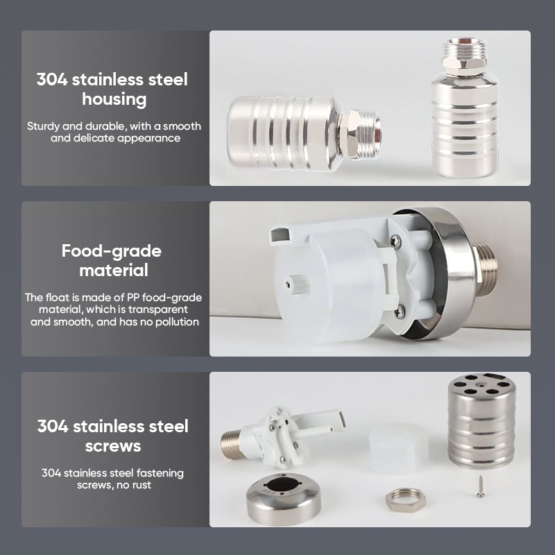 BowLift | 304 Stainless Steel Fully Automatic Mini Floating Ball Valve