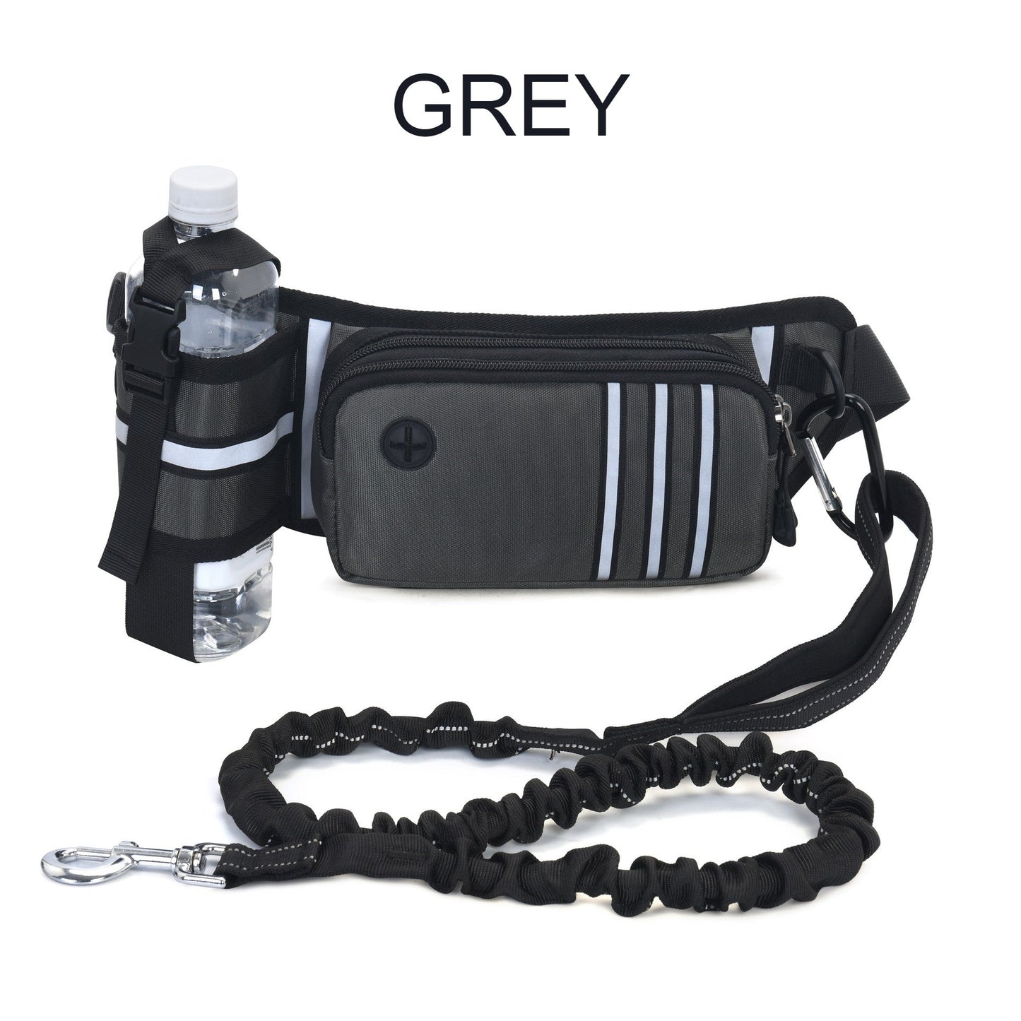 Skanto | Multifunctional Hands-Free Leash with Waist Bag, for Medium to Large Dogs