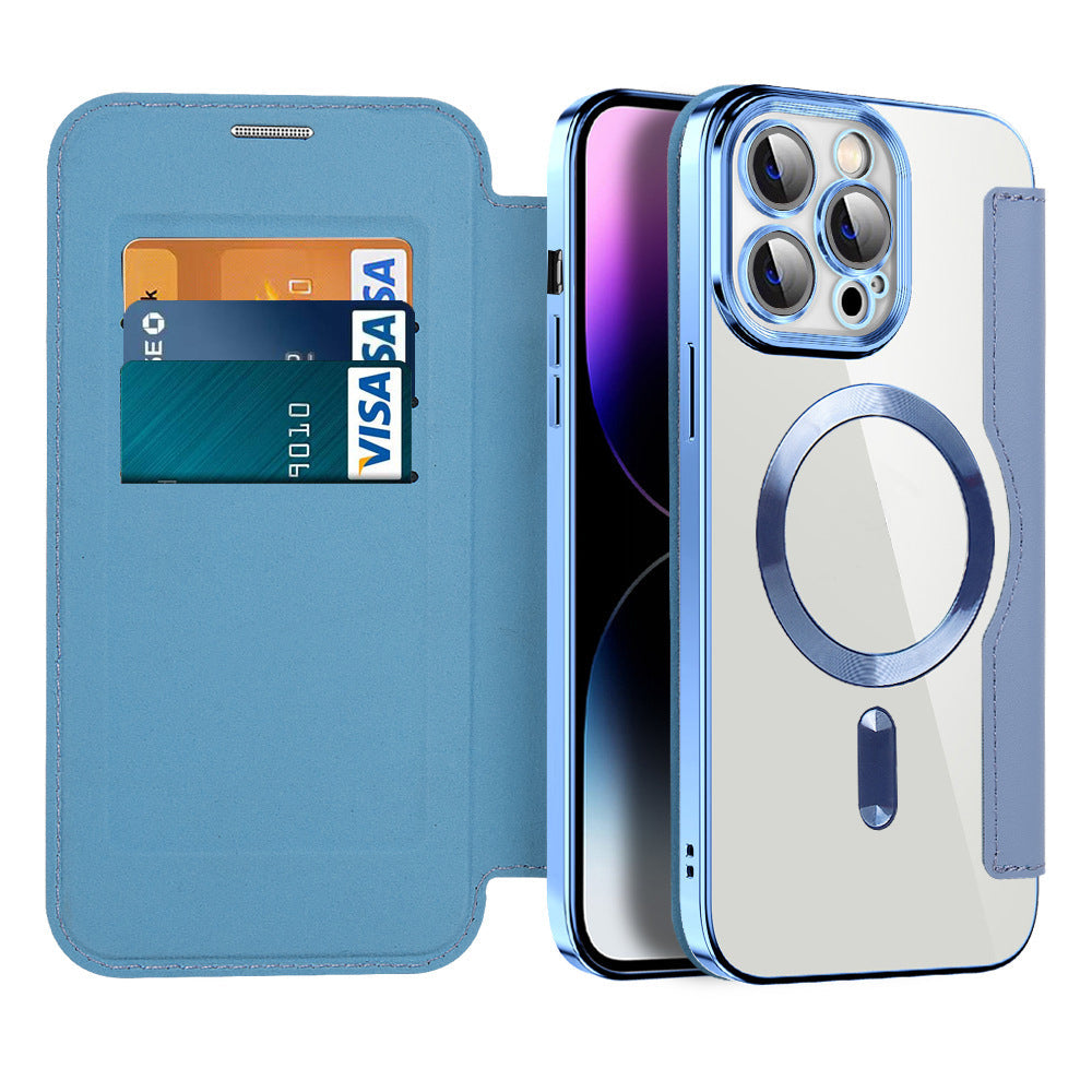Flip Case with magnetic function for the phone