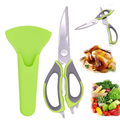 BowLift | ChefSecret – 5-in-1 multifunctional kitchen scissors for easy cutting