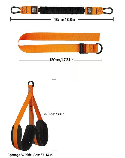 Pull-up assistance band with double foot system | Bowlift