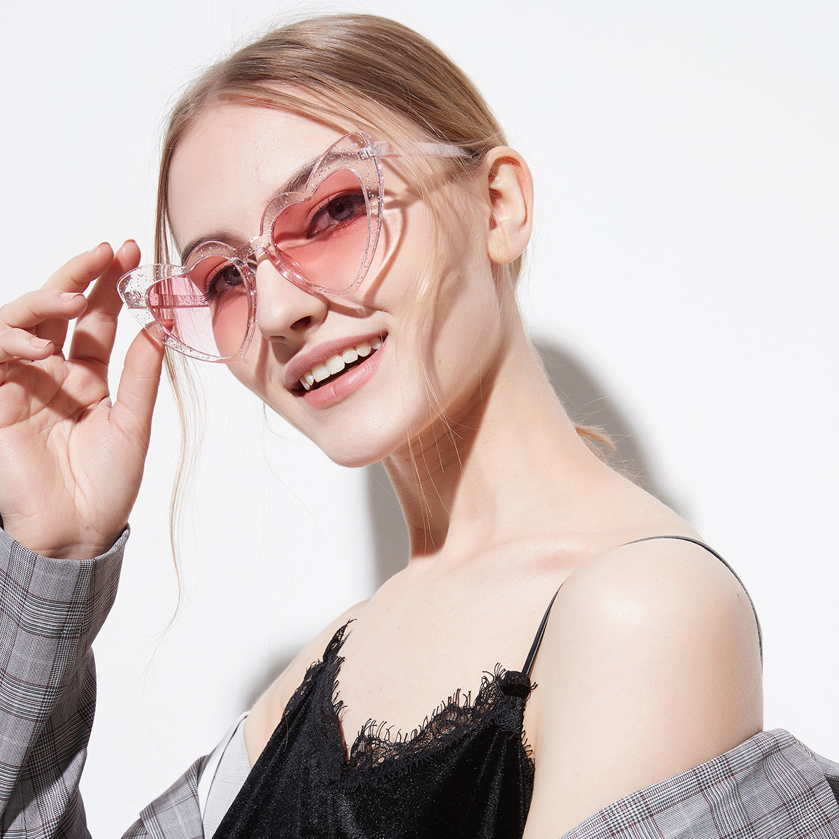 Women's Heart-shaped Sunglasses Brehn