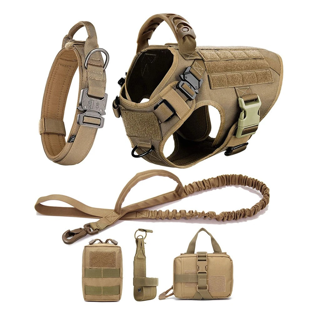 Skanto | KrachtGrip Dog Harness – Adjustable Tactical Harness for Training & Walks