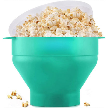 BowLift | Collapsible Silicone Microwave Popcorn Popper