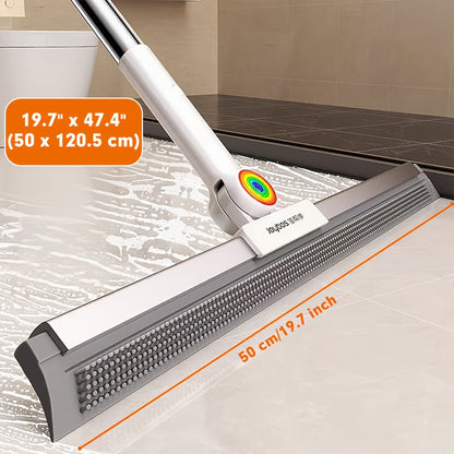 Floor wiper with rubber lip & TPE bristles | Brehn